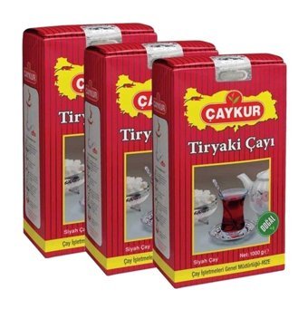 Çaykur Tiryaki Yaprak Dökme Çay 3x1 kg