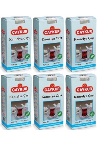 Çaykur Kamelya Yaprak Dökme Çay 6x500 gr