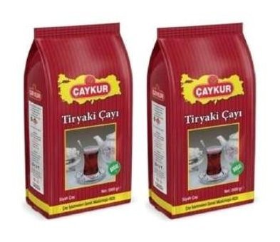 Çaykur Tiryaki Organik Yaprak Dökme Çay 2x1 kg