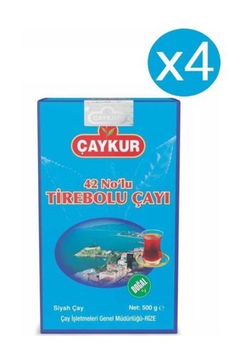 Çaykur 42 Nolu Tirebolu Çay 4x500 gr