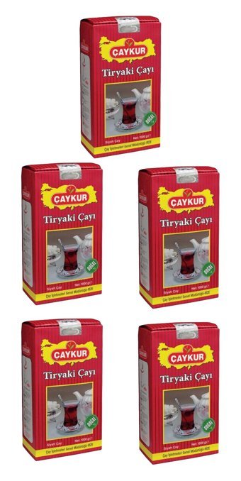 Çaykur Tiryaki Dökme Çay 5x1 kg