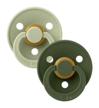 Bibs Colour 0-6 Ay Delikli Kauçuk Emzik Yeşil