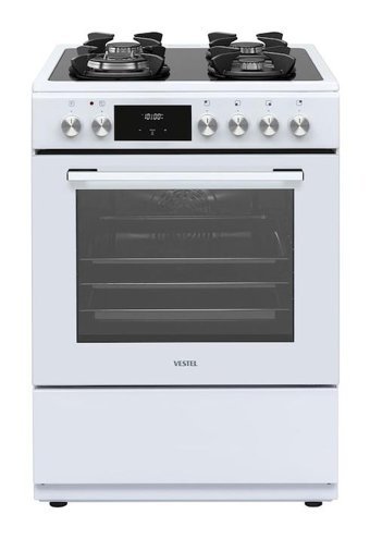 Vestel SF 94212 B 70 lt Buharlı Ocaklı Analog Solo Fırın Beyaz