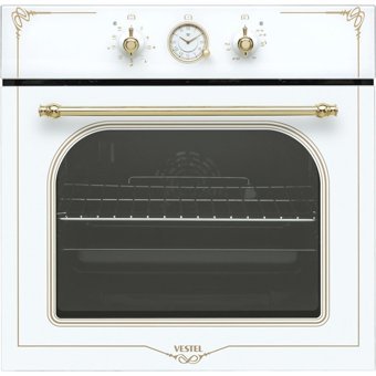 Vestel AF-7688 RB 69 lt Analog Ankastre Fırın Beyaz