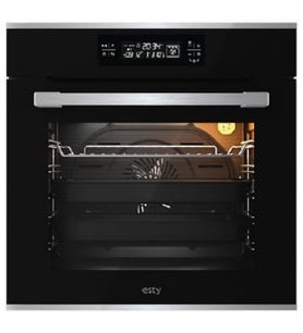 Esty AEF6606B01 14F Touch 72 lt Dijital Ankastre Fırın Siyah