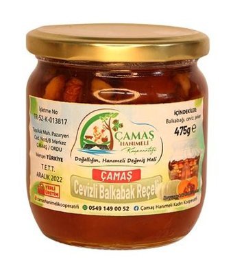 Çamaş Bal Kabağı Reçeli 475 gr