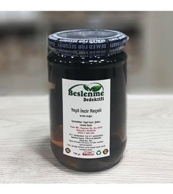 Beslenme Dedektifi İncir Reçeli 750 gr