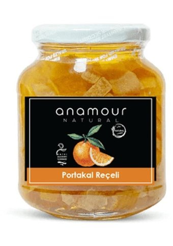 Anamour Natural Portakal Reçeli 350 gr