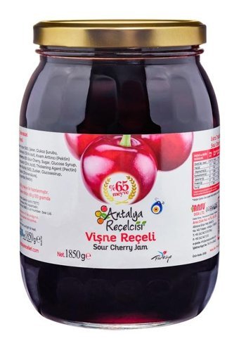 Antalya Reçelcisi Vişne Reçeli 1850 gr