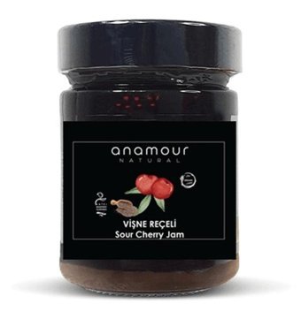 Anamour Natural Vişne Reçeli 350 gr