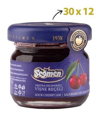 Seğmen Vişne Reçeli 12x30 gr