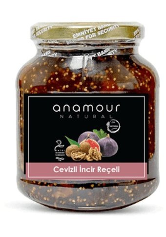 Anamour Natural Ceviz - İncir Reçeli 350 gr