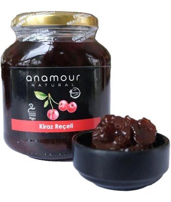 Anamour Natural Kiraz Reçeli 350 gr