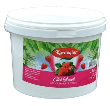 Kardeşler Şekerleme Çilek Reçeli 5 kg