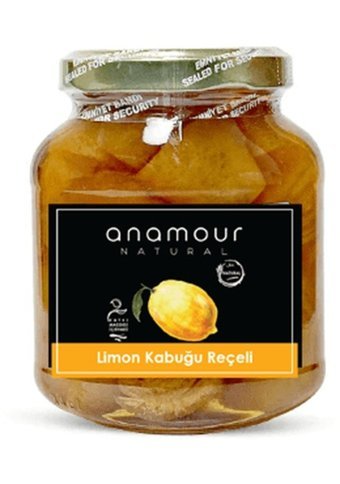 Anamour Natural Limon Kabuğu Reçeli 350 gr