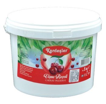 Kardeşler Şekerleme Vişne Reçeli 5 kg