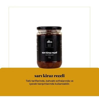 Alta Naturel Kiraz Reçeli 320 gr