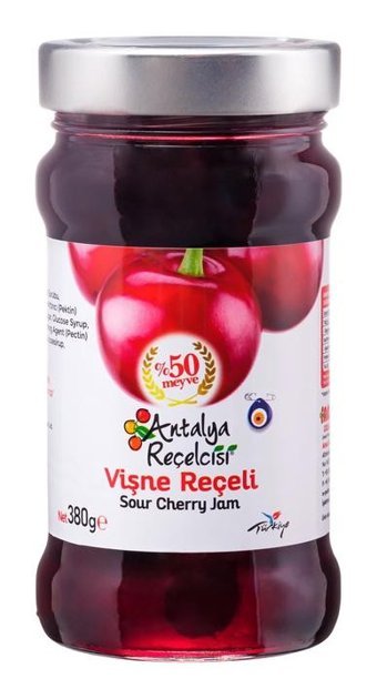 Antalya Reçelcisi Vişne Reçeli 380 gr