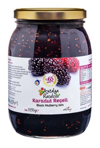 Antalya Reçelcisi Karadut Reçeli 1850 gr