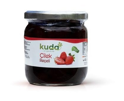 Kuda Organik Çilek Reçeli 485 gr