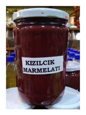 Ev Yapımı Kızılcık Reçeli 750 gr