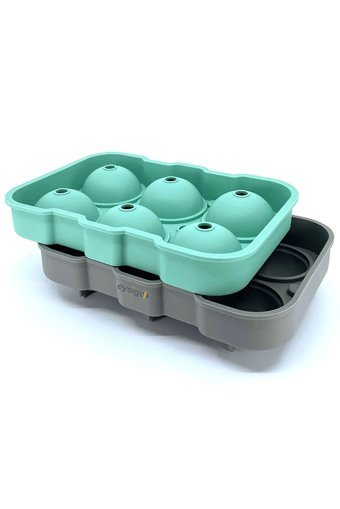 Hünkar Concept Yuvarlak Şekilli Plastik Kapaklı Şeffaf Buz Kalıbı