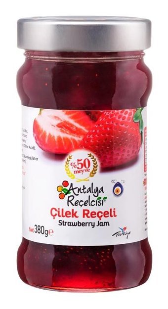Antalya Reçelcisi Çilek Reçeli 380 gr