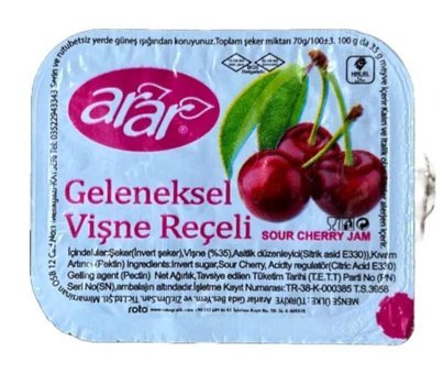 Arar Vişne Reçeli 100x15 gr