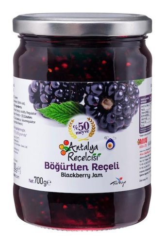 Antalya Reçelcisi Böğürtlen Reçeli 700 gr
