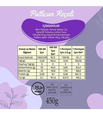 Dağbey Yöresel Patlıcan Reçeli 450 gr