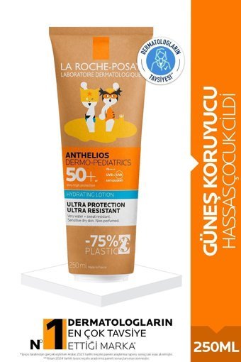 La Roche Posay Anthelios 50 Faktör Tüm Ciltler İçin Nemlendirici Suya Dayanıklı Yüz Güneş Losyonu 150 ml