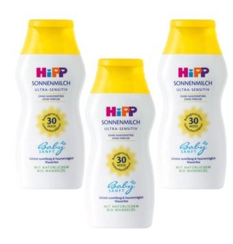 Hipp Babysanft 30 Faktör Tüm Ciltler İçin Nemlendirici Suya Dayanıklı Yüz ve Vücut Güneş Sütü 200 ml