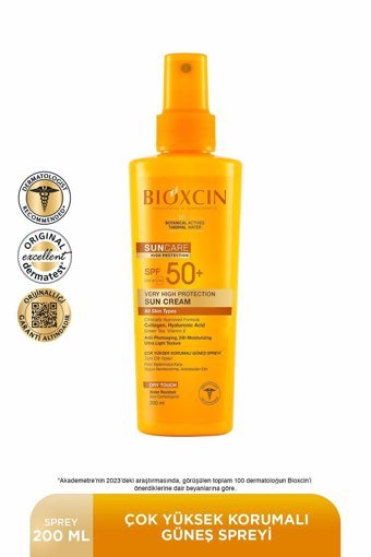 Bioxcin 50 Faktör İçin Nemlendirici Yağsız Suya Dayanıklı Yüz ve Vücut Güneş Kremi 20 ml
