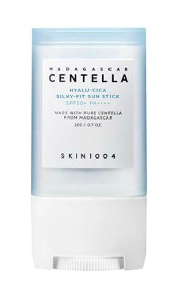 Skin1004 Hyalu-Cica Silky 50 Faktör Tüm Ciltler İçin Nemlendirici Suya Dayanıklı Yüz Güneş Kremi 20 ml