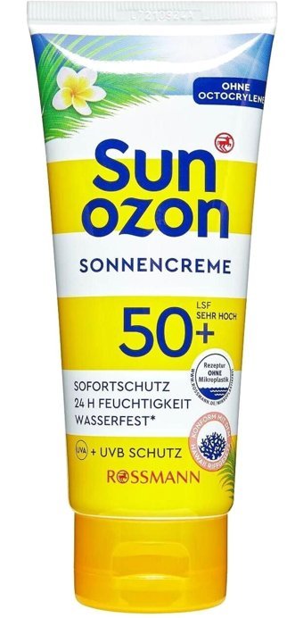 Sun Ozon 50 Faktör İçin Nemlendirici Yüz ve Vücut Güneş Kremi 100 ml
