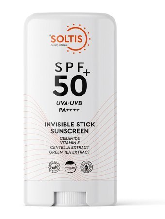 Soltis 50 Faktör İçin Leke Karşıtı Nemlendirici Yaşlanma Karşıtı Suya Dayanıklı Yüz ve Vücut Güneş Kremi 15 gr