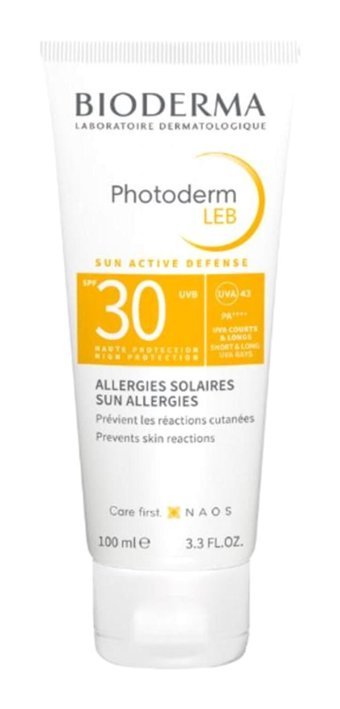 Bioderma Photoderm Leb 40 Faktör İçin Nemlendirici Suya Dayanıklı Yüz ve Vücut Güneş Kremi 100 ml
