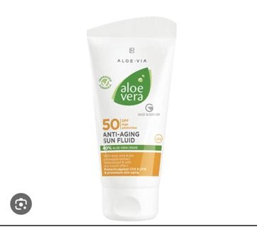 Lr Aloe Vıa Aloe Vera Anti-Aging 50 Faktör Tüm Ciltler İçin Nemlendirici Suya Dayanıklı Yüz Güneş Kremi 50 ml
