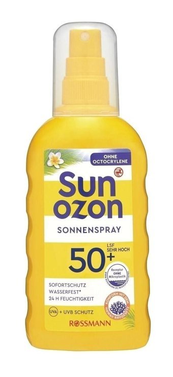 Sun Ozon 50 Faktör Tüm Ciltler İçin Nemlendirici Suya Dayanıklı Yüz ve Vücut Güneş Kremi 200 ml