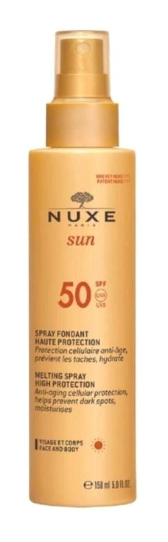Nuxe 50 Faktör Tüm Ciltler İçin Nemlendirici Suya Dayanıklı Yüz Güneş Kremi 150 ml