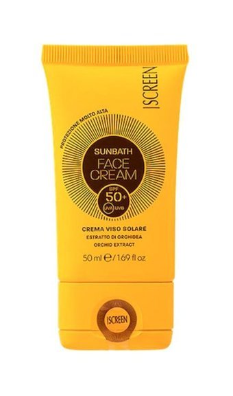 Screen 50 Faktör İçin Leke Karşıtı Nemlendirici Yaşlanma Karşıtı Suya Dayanıklı Yüz ve Vücut Güneş Kremi 50 ml