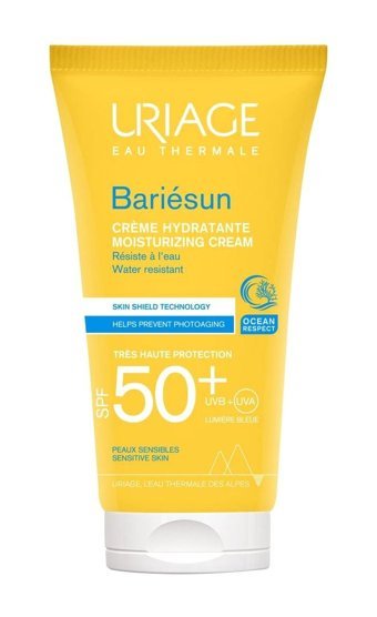 Uriage Bariesun Creme 50 Faktör İçin Nemlendirici Suya Dayanıklı Yüz ve Vücut Güneş Kremi 50 ml