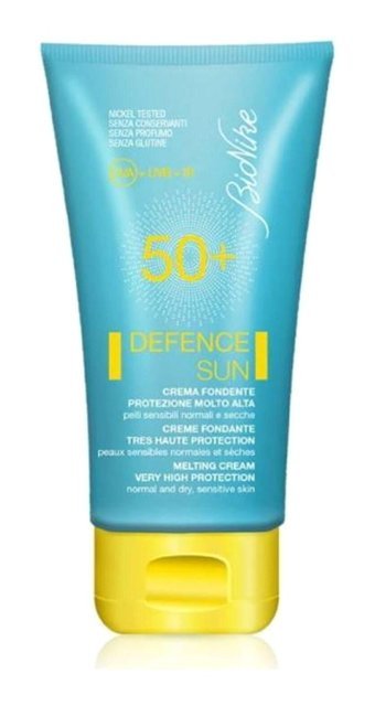 Bionike Defence Sun Melting 50 Faktör Tüm Ciltler İçin Nemlendirici Suya Dayanıklı Yüz Güneş Kremi 50 ml
