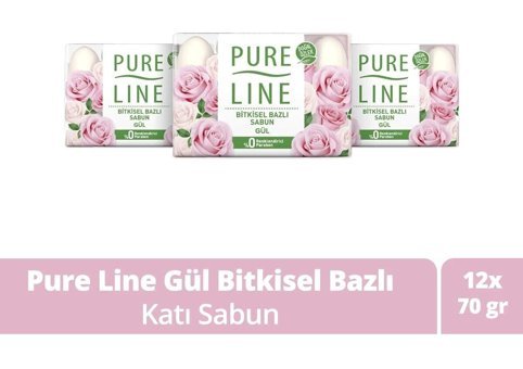 Pure Line Organik Sabun 12x70 gr
