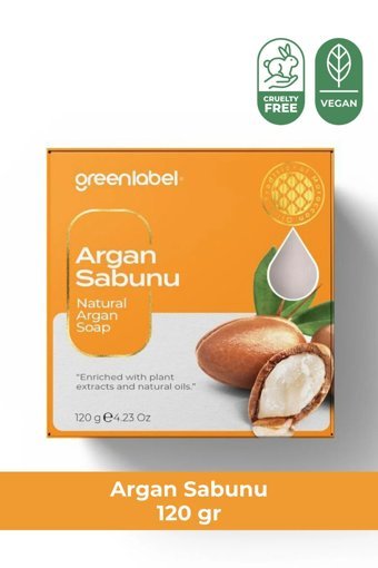 Green Label Natural Argan Yağlı Sabun 120 gr