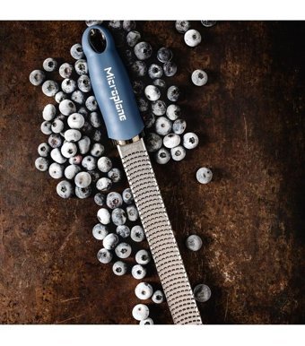 Microplane Premium Classic Zester Paslanmaz Çelik Rende Mavi