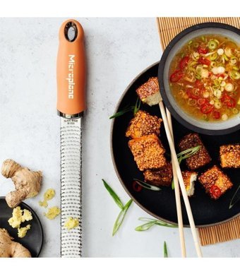 Microplane Premium Classic Zester Paslanmaz Çelik Rende Tarçın Turuncu