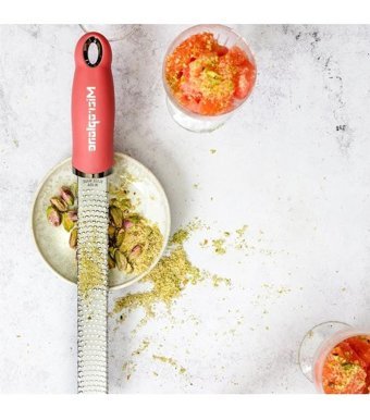 Microplane Premium Classic Zester Paslanmaz Çelik Rende Pembe