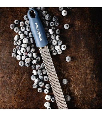 Microplane Premium Classic Zester Paslanmaz Çelik Rende Kot Mavisi