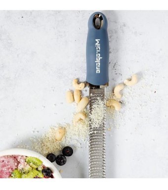 Microplane Premium Classic Zester Paslanmaz Çelik Rende Kot Mavisi